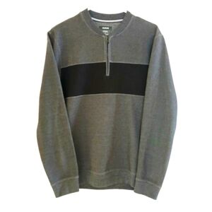 Alfani Quarter Zipup Sweat Shirt